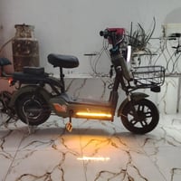 دراجة شحن للبيع بعده جديد استخدام اقل من شهر سعر 200 الف جديدة مابيها ...