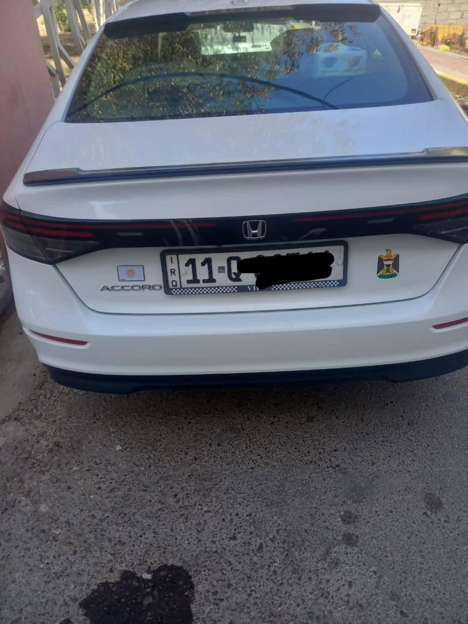 بسعر مناسب 190ورقة وبيها مجال هوندا اكورد 2024بانزين فقط المروغوب أمريكي حادث جداً جداً بسيط  قطعةوحده سطحية سيارة كلش نضيفة السيارة فتحه +بصمة+وكراسي كهرباء +دشبول ديجتال.ماشيه27الف بأسمي رقمها بغداد للأستفسار ***********
