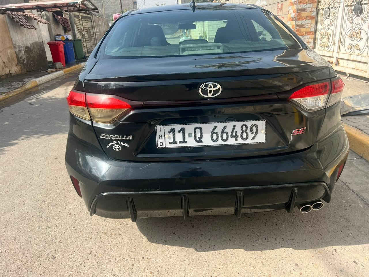 سلام عليكم كورلا اس اي مديل ٢٢ ماشيه ٣٨ رقم بغداد بسمي هزه جديده بيها صبغ الصندوك كله  
بجم ما ملعوب بي شواصي مكفوله بدون ايرباك 
السعر ١٣٥وبيها مجال 

‭٠٧٨٢ ٤٥٥ ٨١٧٦‬
