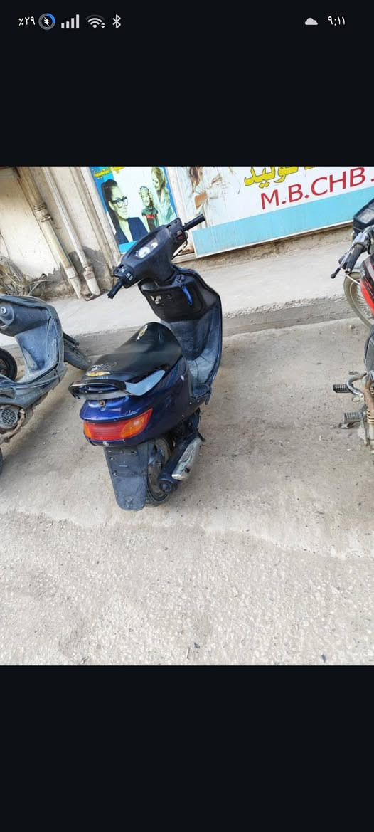 سلام عليكم 
دراجة فراشة مكفولة 
نثية 2001 السعر 475  
مكينة مامفتوحة شرط  الدراجة لاتنقيص ولا تبخير 
كفرات ختم واحد وي المكينة 
الدراجة علية إدامة كاملة 
كلجات تخم كامل جديد بلادي 
كتف تقسيم اشاير بباي 
منظومة زنون عالي ناصي قوي 
بريكات جدد بنزات اصلي 
ويالة وتأيرات مال حاوية 
الدراجة صالة 5 اشهر من نازلة من الحاوية 
السعر 475 قفللل عنوان ديوانية


**إذا كنت صاحب هذا الإعلان وتريد حذفه لأي سبب، رجاءا أرسل رسالة إلى الدعم الفني**