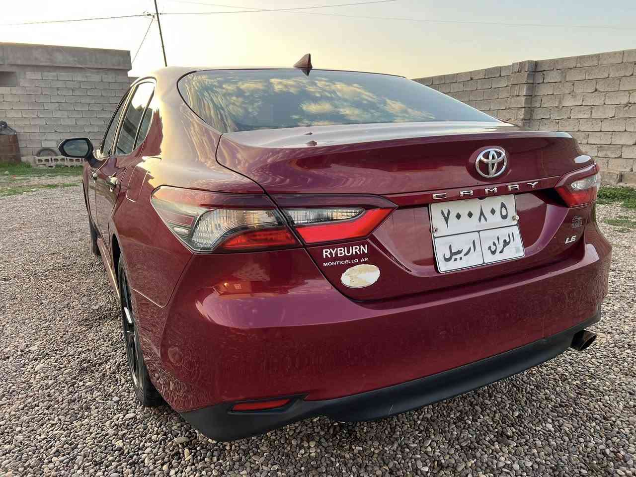 السلام عليكم
كامري LE موديل ٢٠٢١
ماشي 112.000 مايل
ضررها من امريكا جاملغ وباب السايق بچم كبس خلفي كبس
وعدنا انطخت باب السكن وصلحنا وصبغنا الطخه موجود صور الضرر خارج العراق وطخة الباب داخل العراق 
بيه مكانين تعديل بارد
جاهزة محرك كير مو مفتوح برغي 
حتى فيول بمب شركة ما مبدل ولا مفتوح
رادار كاميرا شاشة كلها كاملة وشغالة شركة
السعر 180 ورقه بيه مجال قليل 
عنوان صلاح الدين الشرقاط ناحية اشور قرية اسديرا سفلى الصحن 
***********
***********
