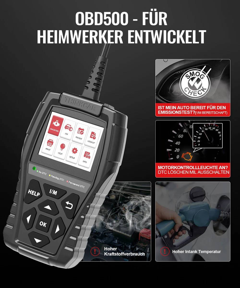 ثينك كار ماسح ضوئي OBD2، احدث اداة مسح ثينك او بي دي 500 لعام 2022، وظائف OBD-II كاملة، قارئ رمز المحرك، يغطي اكثر من 100,000 سيارة، قراءة/مسح الرموز، بيانات حية 2 في 1، تحديثات مجانية، اسرع واسهل


**إذا كنت صاحب هذا الإعلان وتريد حذفه لأي سبب، رجاءا أرسل رسالة إلى الدعم الفني**