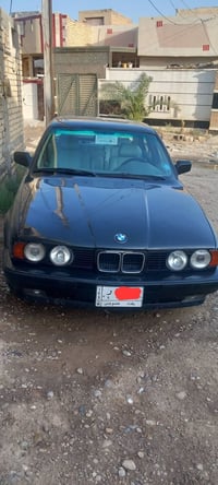 للبيع او المراوس حسب القناعه سيارة BMW حجم 525i اصل اوتماتيك لون اسود ...
