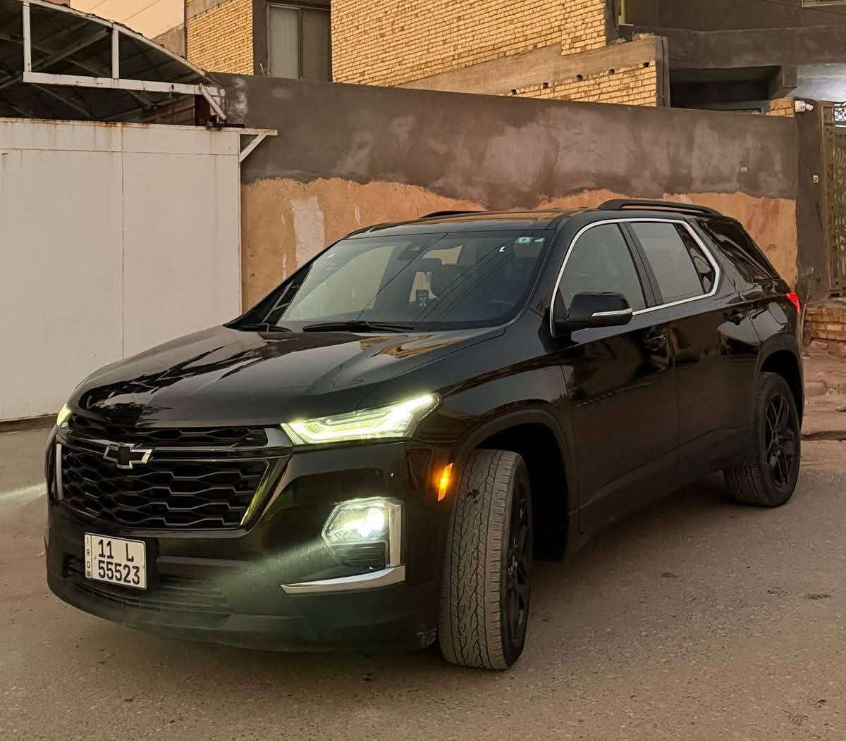 شفروليه ترافيرس Traverse
موديل 2023
🟪 السعر 💲 285 وبي مجال ✅ 
الفئة: LT
السيارة جديدة جداً
رقم بغداد – باسمي
تحويل مباشر
المكان: ميسان
المواصفات:
شاشة كبيرة
قاصة بشاشة
كشنات منفصلة
السيارة نظيفة جداً
لا توجد قطرة صبغ
صندوق مبدل بلادي بنفس اللون 
للتواصل:
***********
#شفروليه #ترافيرس #Traverse_2023 #سيارات_بغداد #بيع_سيارات #سيارات_عائلية #سوق_العراق_للسيارات #IraqCars
