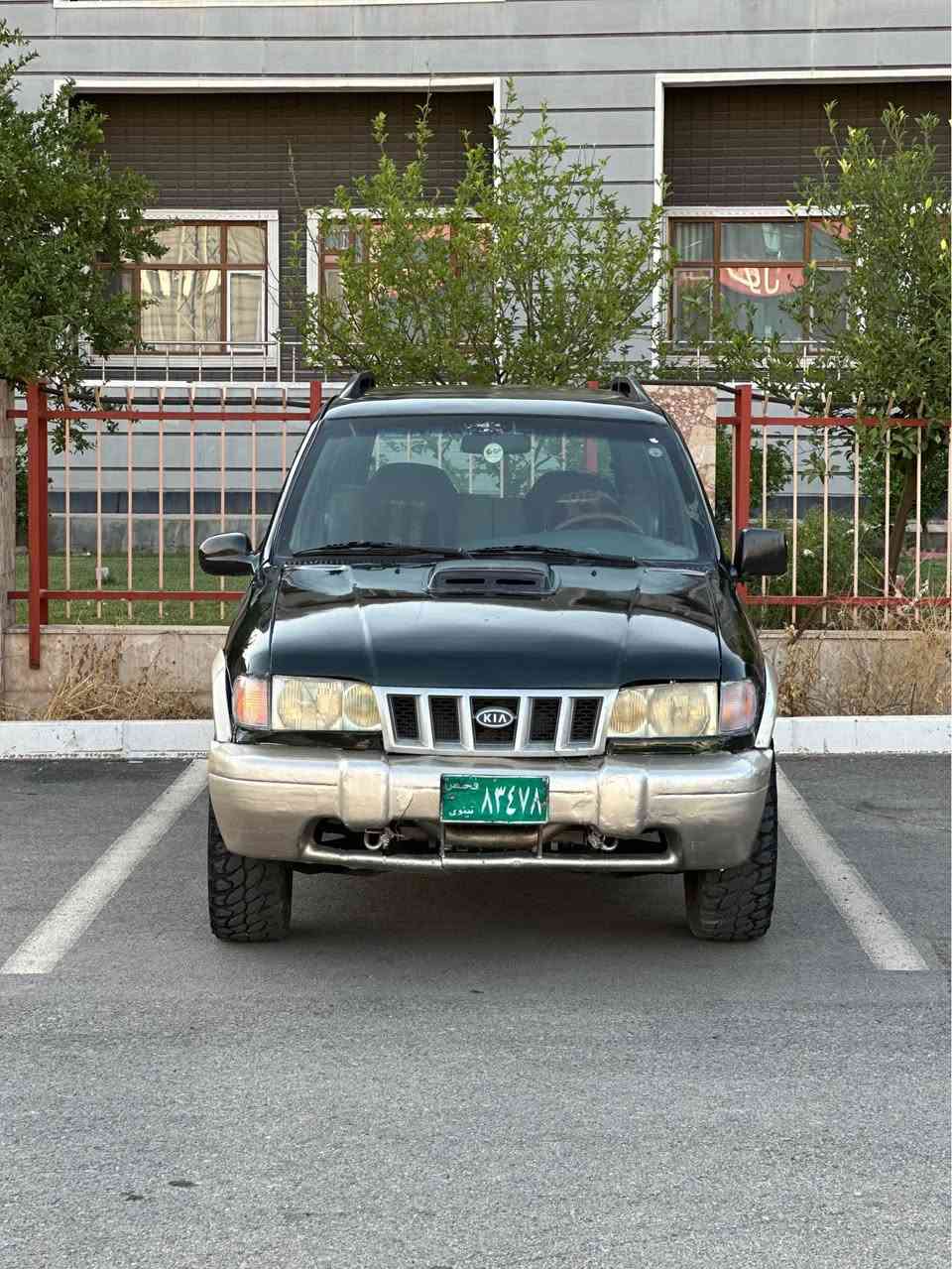 ماشاء الله له ماڵی هەموولایەک 
KIA SPORTAGE 2002
مەکینە ٦ بستۆنی بەتەی لەسەرە 
تۆماتیکە گێڕو مەکینەو کارەبای بەشەرت 
تایەکانی ئۆفڕۆدە تازە بۆیاخ کراوەتەوە 
زۆر پوختو خاوێن ماوە دەحمو لێدراوی پێوە نییە 
بەنزین زۆر کەم دەخوا سەنەوی بەخدایە بە هەدیە دەتدەمئ  بۆ زانیاری زیاتر ***********
فایبەر .وەتسئەپ رانية, السليمانية
