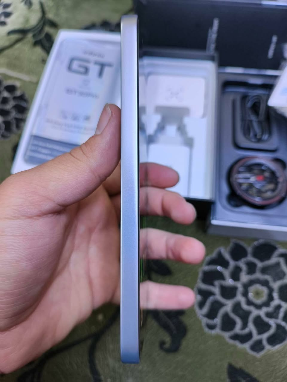 السلام عليكم. جهاز GT30PRO ذاكره256  جهاز جديد حيل نظيف مثل ما موظح كدامكم بالصور جهاز كامل ملحقات حتى جهاز التبريد والضمان مال جهاز هم موضح بالصور بالعافيه على الياخذه الله شاعد عليه لو ما محتاج علاج ما ابيعه.. سعره ٣٧٥ الف  مكاني بغداد


**إذا كنت صاحب هذا الإعلان وتريد حذفه لأي سبب، رجاءا أرسل رسالة إلى الدعم الفني**