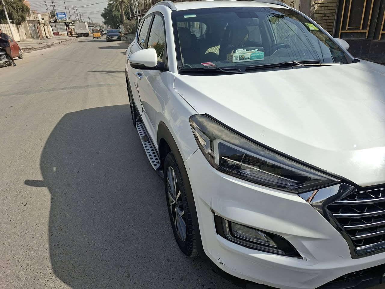 السلام عليكم توكسان 2020للبيع او مراوس سبورتج حديث فقط
محرك 2000دوش 
السعر ١٩٠ 
مكان السياره بغداد ***********
