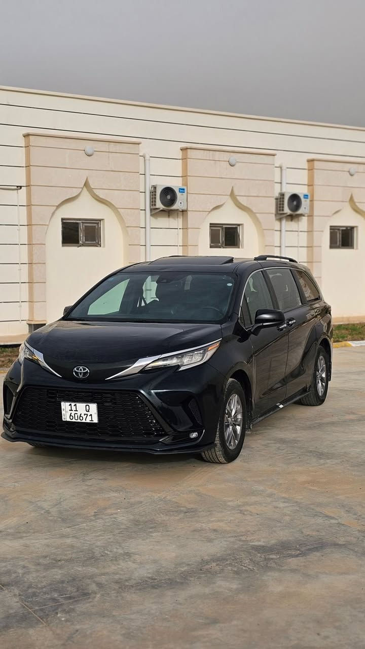 للبيع تويوتا سينا مواصفات XSE فول الفول موديل ٢٣ محرك ٢٥٠٠ هايبرد بدون صبغ فقط بارد ايربك ستيرن فقط جاهزه بدون نقص مامشتغله خط نهائيا لون حبري   مكانها الانبار موبايل ***********
