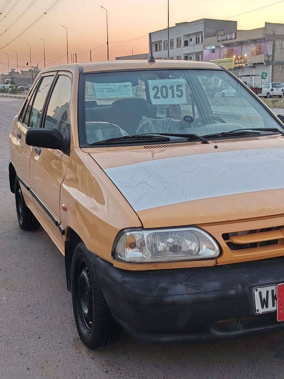 للبيع سايبه جاهزه كبل للشارع سياره كشرهه مكفول من الضربه.              
 گير ومكينه خير من الله. السعر 23. رقم بغداد الدولي بس عل ستلام                          هيئه وغرامات مصفره سنوية لل29 عنوان بغداد 
رقمي ***********
