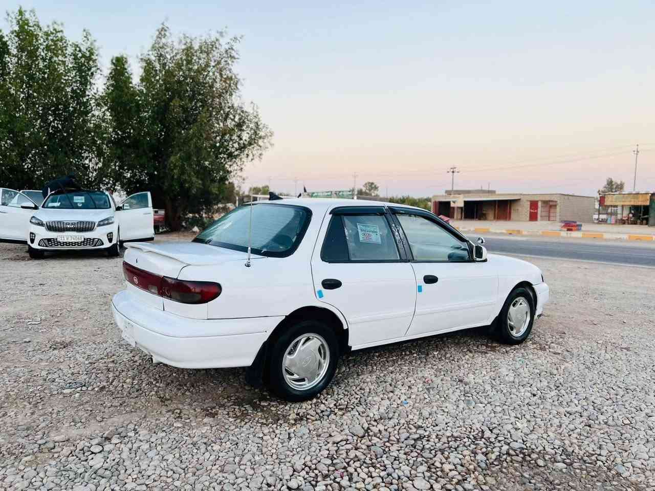 كيا سيفية للبيع 
  موديل 1996
كير اوتماتيك 
 مكينة وكير جديد 
كهربائيات كله شغاله 
صبغ جمالية فقط 
كفالة من ضربة وكص 
تخم تاير جديد 
صدر أمامي وخلفي جديد 
السعر 35 بيه مجال بسيط 
***********
مكاني بابل شوملي
