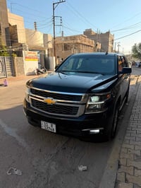 تاهو ٢٠١٦ بوليسي  كشنات جلد و الاماميه والخلفية ال ٧ راكب كهرباء  وباق...