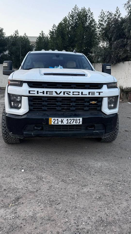 سلفرادو موديل 22 
حجم HD250
رقم سليمانية بأسمي 
محرك ثمانية سلندر 6600 
ويل 4x4
ماشي 75 Mil
باب طويل بدي قصير 
حادث تبديل جاملغ الأيمن مع صبغ بنيد وباب أيمن ، 
تحكمات ستيرن جهتين كشن سائق كهرباء كشنات جلد أبيض شاشة دشبول مع شاشة عرض 
تبريد قطعتين 
ويل رياضي 
بيع أو مراوس حسب القناعة 
العنوان بغداد 
*********** بغداد, العراق
