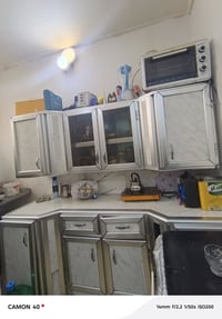 كاونتر مطبخ • قطعتين • بدون سنك