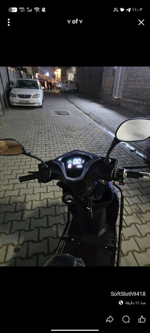 سلام عليكم للبيع دراجه سكنس نثيه موديل 26 مواصفات 6 بطاريات ريان اصل نضيفات 3نمر سرعتها 90 ويه صندوك خلفي مكاني بغداد البياع *********** متواجد وتساب سعره650 بيها مجال حك جيه
