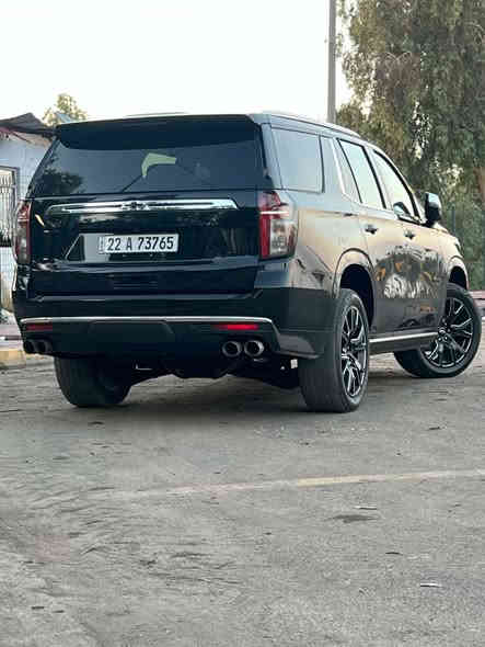 السلام عليكم
 تاهو 
دخول جديد صارلها شهرين من دخلت للعراق
الموديل:  2023 
العداد:  42 الف ميل 
الفئه:  بريمر  Primer بلاك ادشن
اللون:  اسود
الرقم:  اربيل هزة وسنويه جديدة 
المحرك  : 5300 المرغوب
الضرر: نص باب صبغ فقط وقطعتين بارد بدون داخل شرط
بجم كبس شرط 
رقم الشاصي مرفق مع الصور 
مواصفات البريمر معروفه بانورما وشاشات خلفيه و كشنات vip
وغيرها بعد مواصفات 
السيارة غير الي الي ذكرته مكفوله ونظيفه
شرط التحويل 
السعر:   535 وبيها مجال
🛑ملاحظه مهمه
 يرجى الاتصال من  الساعه 9 صباحأ إلى الساعه 9 مساء
#العنوان موصل الجديده شارع بغداد مجاور سنتر بغداد
#مكتب ال رزان للسيارت
***********
***********
