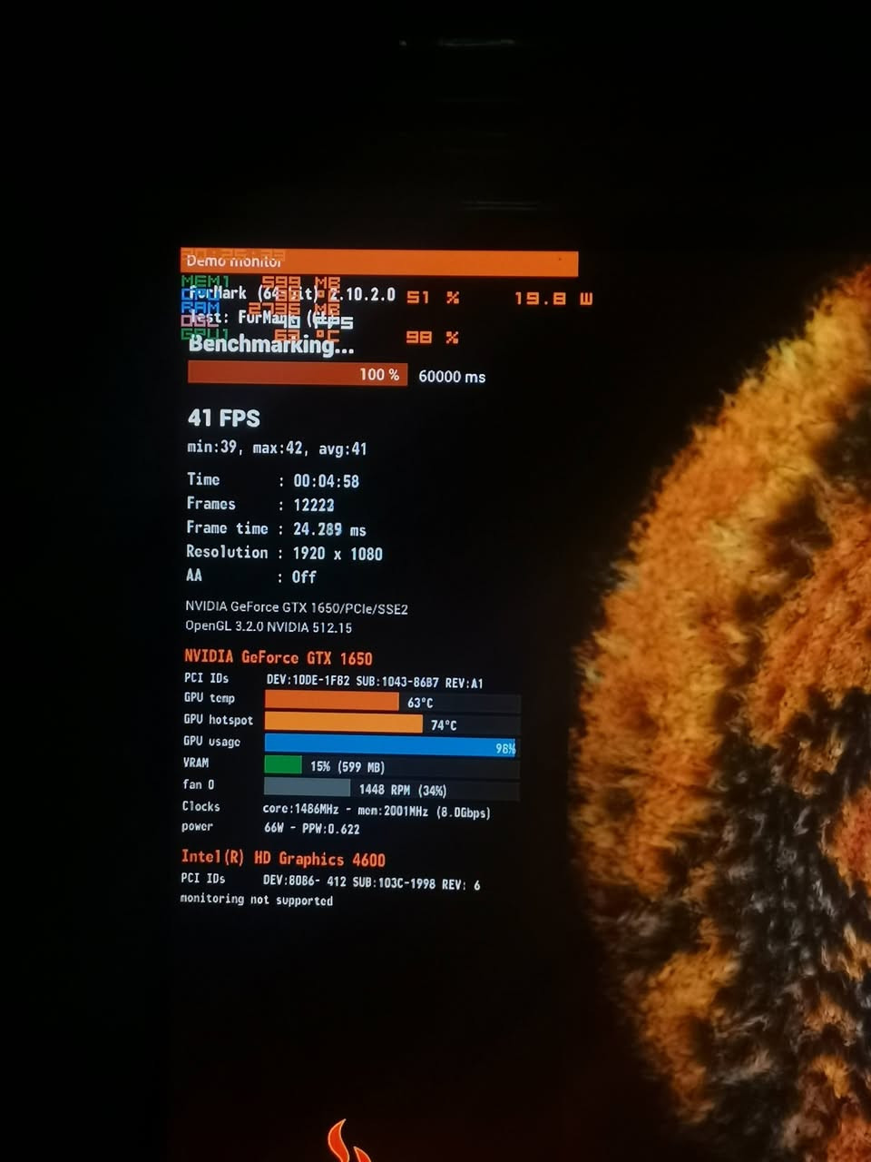 PC gaming
I5 4460
M. B 4slot ram
8G ram 2x4 تكدر تضيف بعد ١٦
GPU 1650 asus جديد ممفتوح
 استيكر
Hard 1t
Hdd

معالج أقوى من i5 7600
سعر ٢٠٠
تطيك بكل الألعاب من ٦٠ لل١٤٠ فريم عل فول اجدي
أكدر اضيف
Ssd512
ويزيد سعر ٤٠
وعدي شاشه
100hz ips 24 framless samsung 1080p
ب٩٠


**إذا كنت صاحب هذا الإعلان وتريد حذفه لأي سبب، رجاءا أرسل رسالة إلى الدعم الفني**