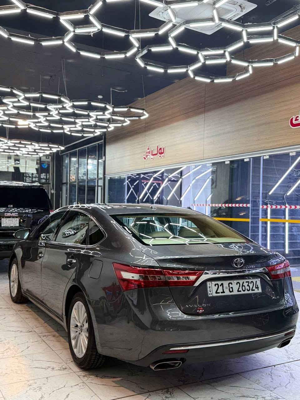 تويوتا افلون  Toyota Avalon
وارد امريكي   ‏‎الموديل    2017
حجم المكينه   — V6/3500 
مواصفات فول 1/1 
‏‎اللون     رصاصي 
‏‎حالة السياره. وراد امريكا حادثها جاملغ وبنيد و ربع اباب 
‏‎السعر  — 170  بيه مجال 
‏‎رقم السياره   سليمانيه ال اسمي 
‏‎موقع  السياره — بغداد العامريه
‏‎للأستفسار 
***********
