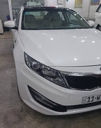 كيا اوبتما 2013 خليجي صبغ فقط جاملغ خلفي فول مواصفات  بانوراما بصمه تش...