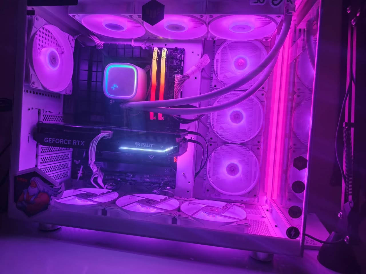 Core i9-12900K
GeForce RTX™ 4070 Dual
TUF GAMING B760-PLUS WIFI
TEAMGROUP T-Force RGB DDR5  32 Black
DEEPCOOL COOLER LD360 White
M.2  (1T) TEAM GROUP S 6200 
HDD  (1T) 
Xigmatek Aqua Ultra Air Arctic Case (White)
سعر 2مليون و 200


**إذا كنت صاحب هذا الإعلان وتريد حذفه لأي سبب، رجاءا أرسل رسالة إلى الدعم الفني**