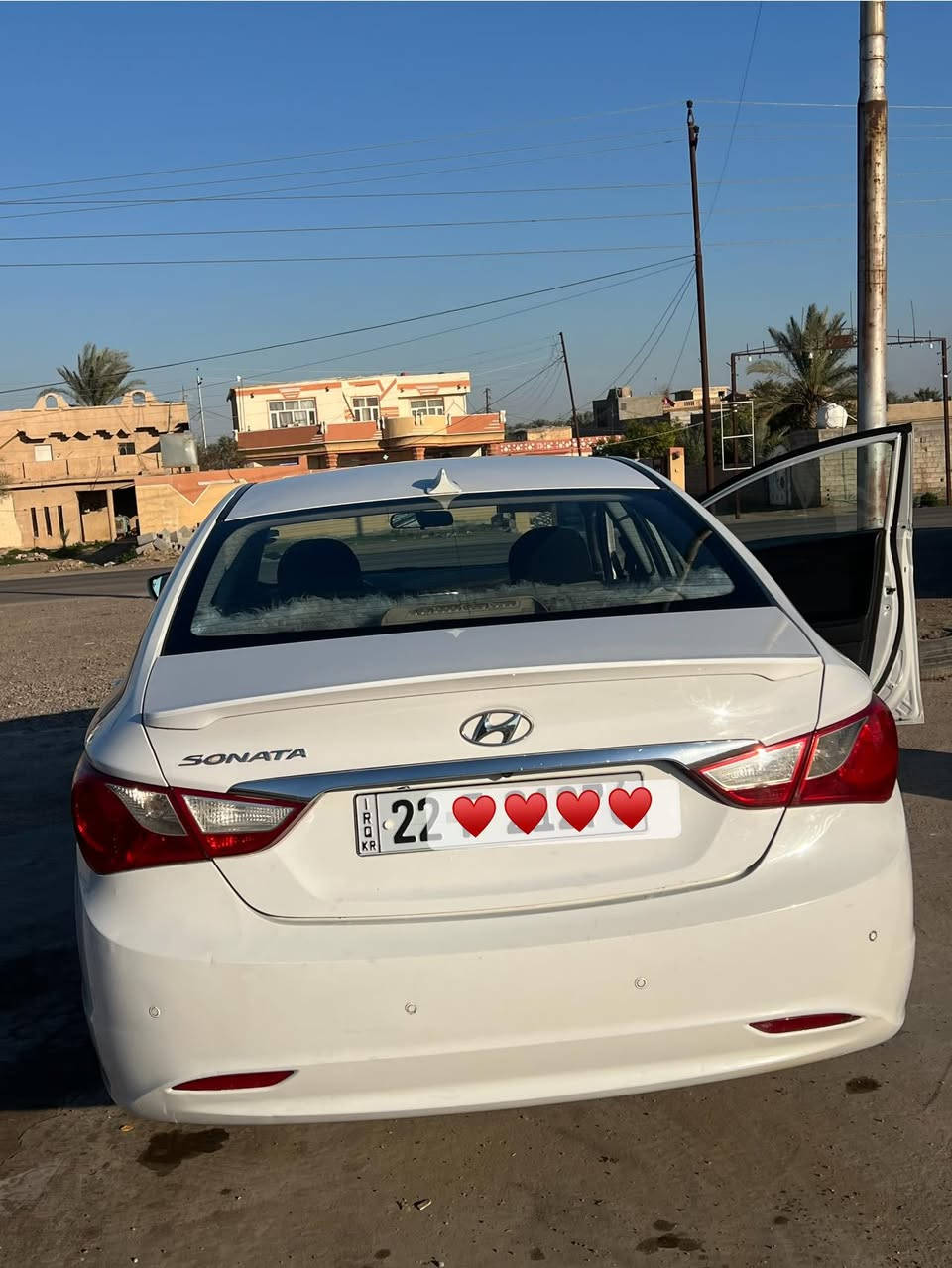 سوناتا 2010 مضلع  (خليجي )
لون ابيض ثلجي 
محرك 4سلندر دوش المرغوب ممفتوح بدون عيب 

سياره جديده ونصبه فول وترتيب ونظافه ..!! 
(محرك /كير / تبريد / تدفئه/ كهربائيات /صدر ) متحتاج اي مصرف …. 

سياره بيها 3 قطع صبغ 
 رقم اربيل دولي   // تحويل مباشر 

السعر 110 وبيهة مجال 

مكاني الضلوعيه
اتصال ع الرقم ***********
***********
