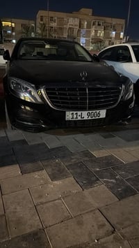مارسدس ٢٠١٤ اس  رقم مميز  9006 وارد أمريكي حجم ٥٥٠ ثمانيه سلندر مكفوله...