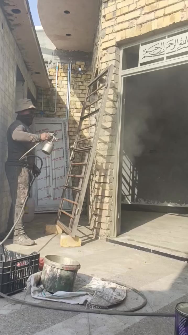 سلام عليكم نشتقل صبق ابو اب وشبابيك نتصال على الرقم بية واتساب ***********
