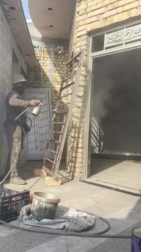 نشتقل صبق ابو اب وشبابيك نتصال على الرقم بية واتساب 07865289515