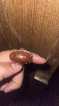 حجر الدم • خاتم يماني • صياغه يدويه