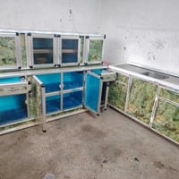 كاونتر ٣قطع • نضيف • حله ورديه