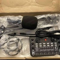 جهاز صوت امزون 🎼🔈🎤🎛️ مايك و ستاند و جهاز تنظيم الصوت معداته كاملة وجدي...
