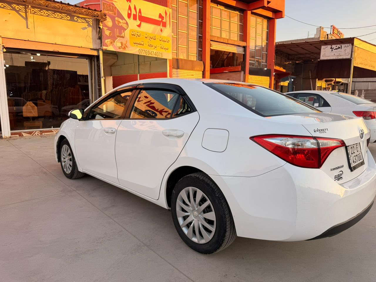 للبيع فقط السعر (145)وبيها مجال
كورلا LE موديل 2016 بدون صبغ  

بيها تقليم براس البونيد

ماشية 80 ألف

گير ومحرك شرط

سنوية عظم رقم اربيل دولي شرط التحويل

تدفئة تبريد كلها شرط سيارة مامتعوبة ماتصرف عليها ربع

للأستفسار اكثر عن السيارة اتصل بصاحبها

‭0773 967 3437‬
