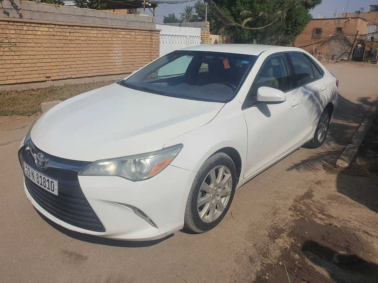 كامري ٢٠١٦ Le وارد امريكي حادثها موضح بالصور وبيها حادث بالعراق باب السايق .. موضح بالصور كل شئ ومخليلك رقم الشاصي ..
ادامة بشركة ساز .. سنوية جديدة .. وادامة صدر قبل فترة بسيطة .. السيارة ممتازة 
السعر ١٤٥ 
الاتصال على ***********
( اخي الكريم اتفيدك بالخدمة .. ماتفيدك اعبرها )
