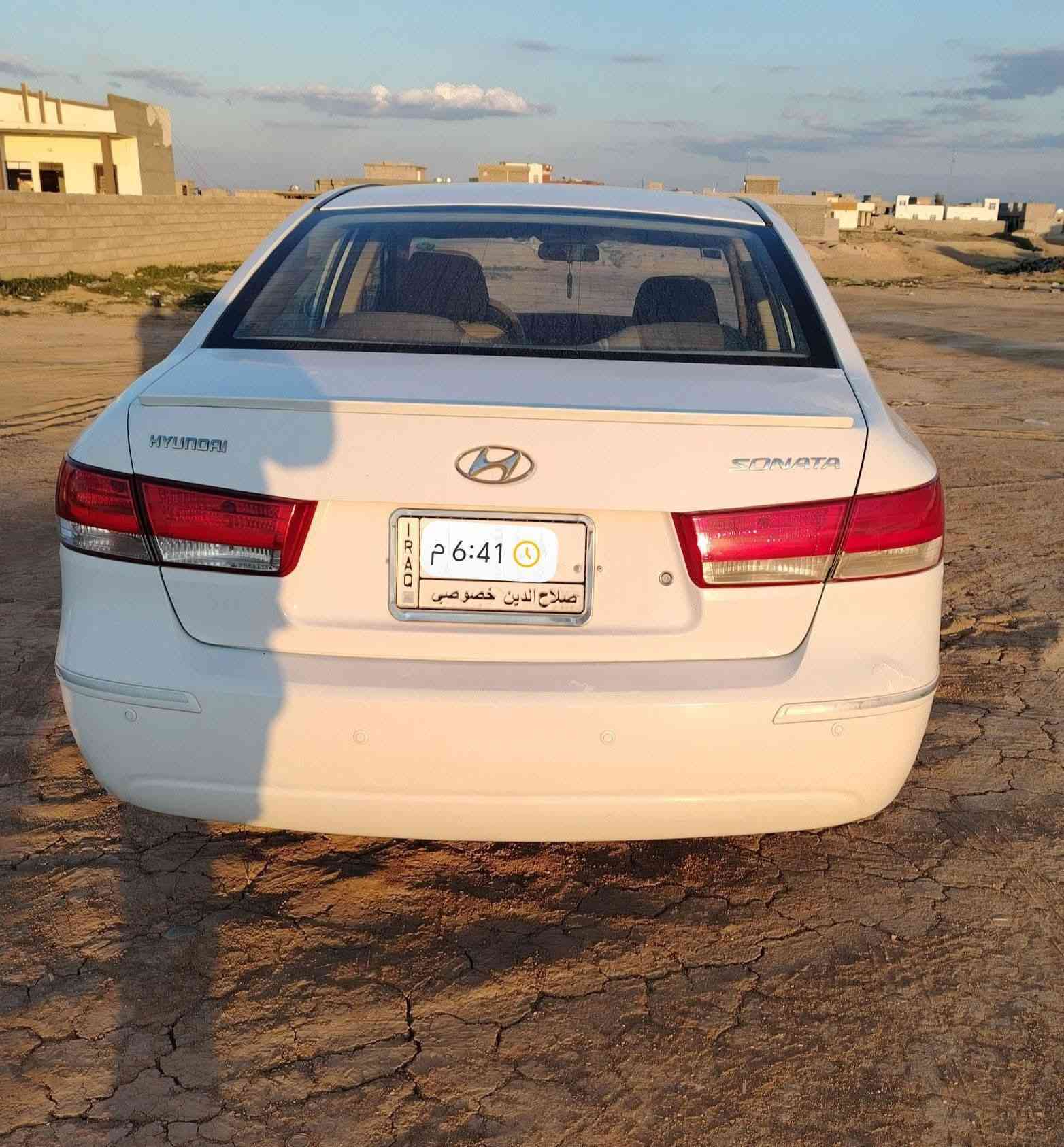 مكلف بالنشر
سوناتا موديل 2009 خليجي 
رقم صلاح الدين سنويه مانافذه
ضررها باب +جاملغ
محرك كير شرط مامفتوح
السياره جاهزه ونظيفه
السعر 113 وبيها مجال مكاني الشرقاط 
للاستفسار ***********
