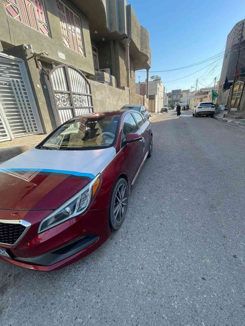 للبيع سيارة سوناته موديل 15جاهزه تبريد وكير وحداديه مكينه تيربو ستيرن شفتات وارد أمريكي حادث موضح بل السونار مكاني النجف الاستفسار على رقم ***********

