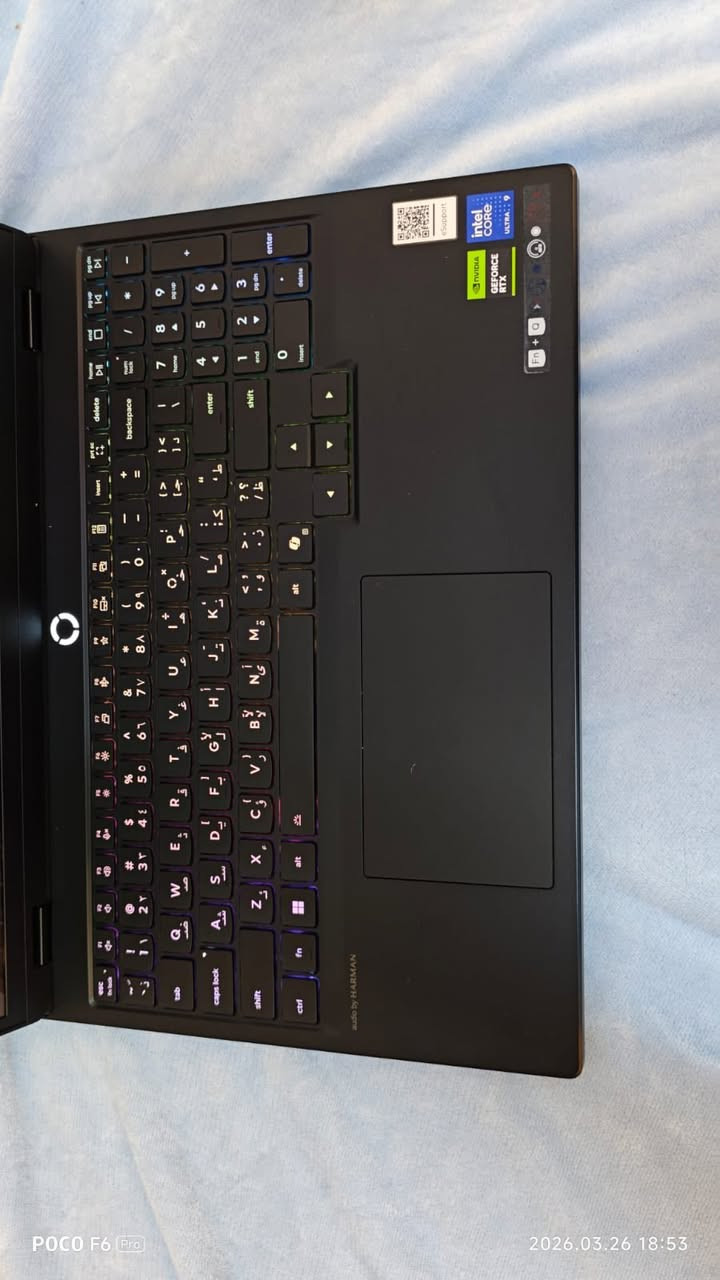 مرحبا. labtop lenovo legion 5 للبيع الاستخدام اقل من 48 ساعة
Lenovo Legion 5 15IAX10

CPU - Intel®️ Core Ultra 9 275HX 

GPU - NVIDIA®️ GeForce RTX™️ 5070 8GB GDDR7

15.1" WQXGA 2k 165Hz, hdr 

RAM - 1x 32GB SODIMM DDR5-5600 

STORAGE - 1TB M.2 2242 PCIe®️ 4.0x4
 مكاني بعقوبه   
متواجد واتساب ***********
