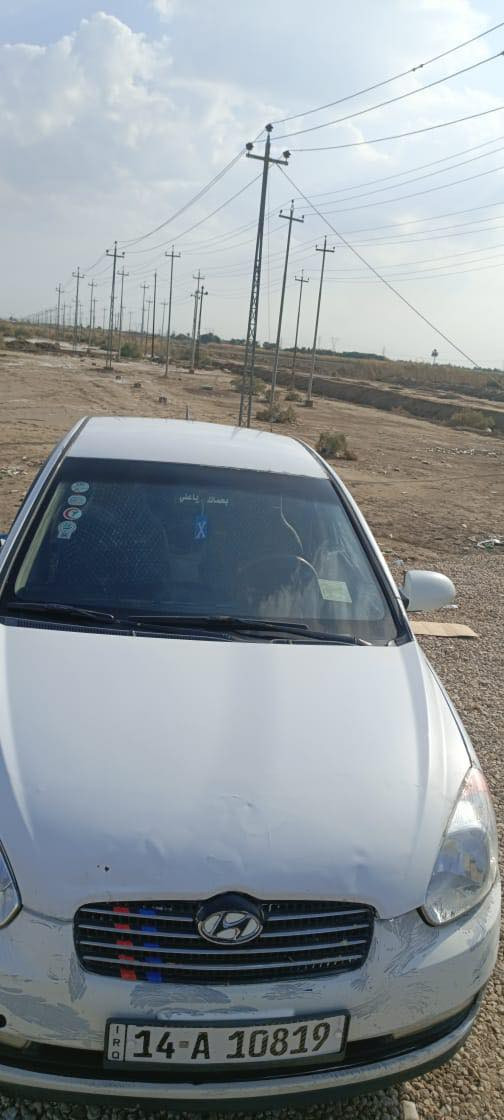 السلام عليكم 
اكسنت 2008 بصره بسمي لوحات جدد
مكينة وكير وحدادية وتبريد مكفولات
حادثها متجيه السيارة جاهزه من كلشي
السعر 66 وبيه مجال بسيط
مكاني الرميثة ‭ ‭0780 726 0266‬
