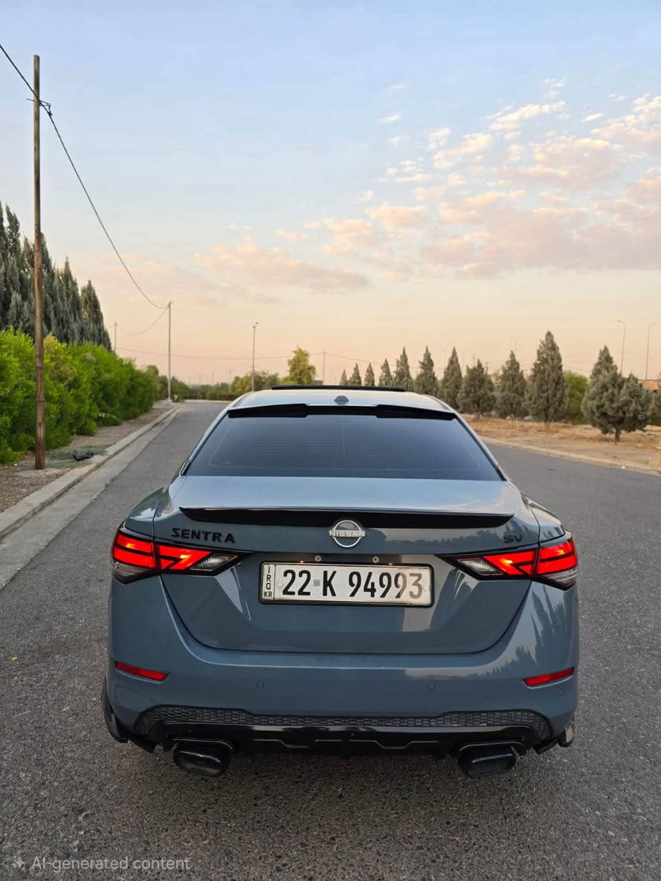 Nissan sentra SV Plus 2024

کلین تایتڵ
فول مواسەفات حەساسی پێش و پشت دیاری کردنی خێرای بەسمە و شەغال و شاشە 5 کامیرە و سلاید سیستەمی سەماعەی bose سەیارە ناو زەردە کوشین جلد و گەرمکەرەوەی کوشن و ستێرن رادار 360 پلە
مۆدی لێخورینی eco, normal, sport 
سەیارەکە 36,000km رۆیشتیە

كلين تايتل
السيارة فول مواصفات حساسات امامي و خلفي تحديد سرعة 5 كاميرات و شغال شاشة سقف سلايد سيستم سماعات bose لون الداخلية اصفر الكوشنات جلد و تدفئة و ستيرن تدفئة رادار 360 درجة
مودات السياقة eco, normal, sport 
السيارة ماشية 36,000km 

ژمارەی مۆبایل
***********
*********** أربيل, العراق
