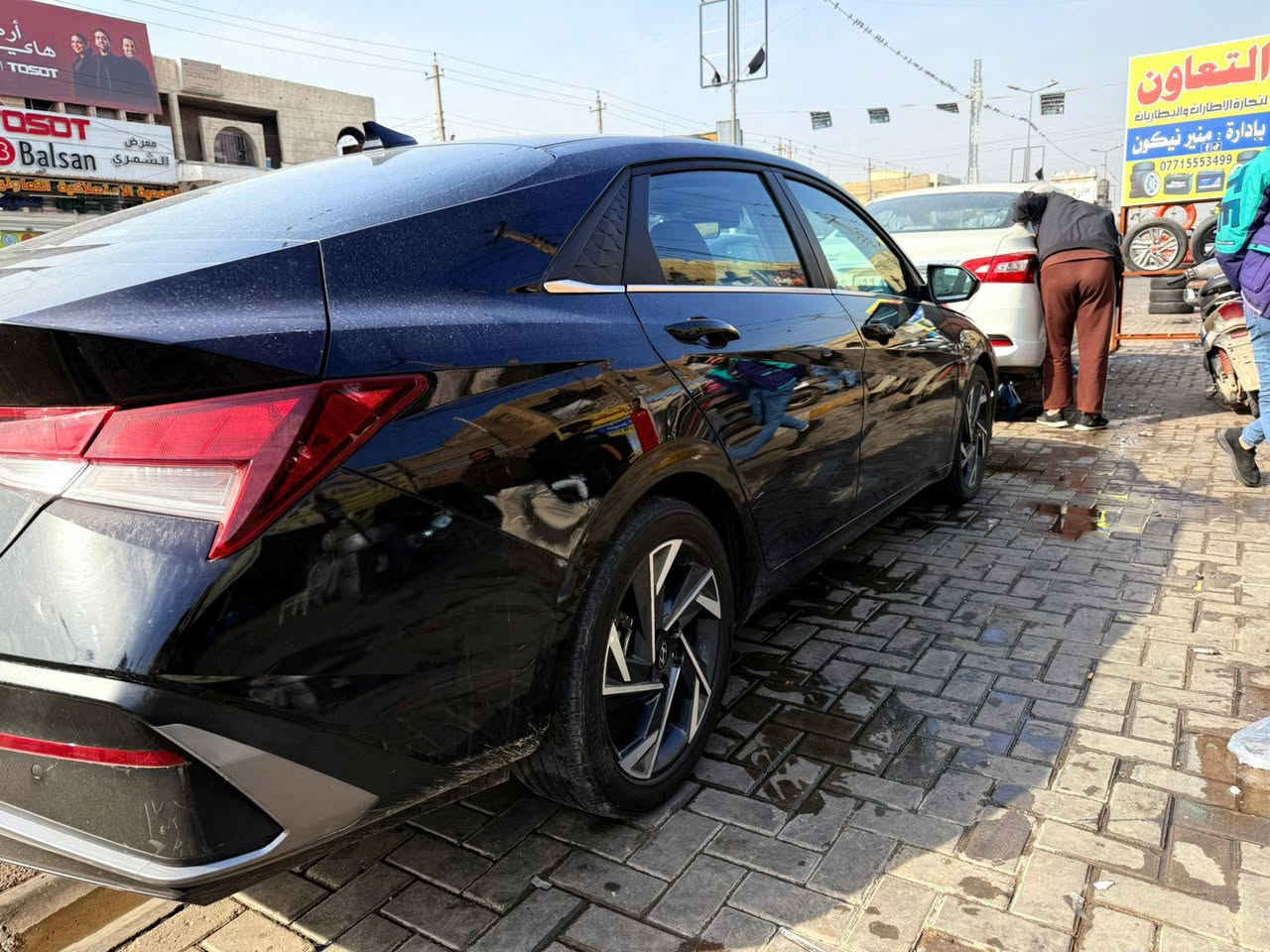 السلام عليكم النترا 24 ماشيه 25 مشي امريكا سياره بدون صبغ سياره جديده فول السعر 177 //***********
