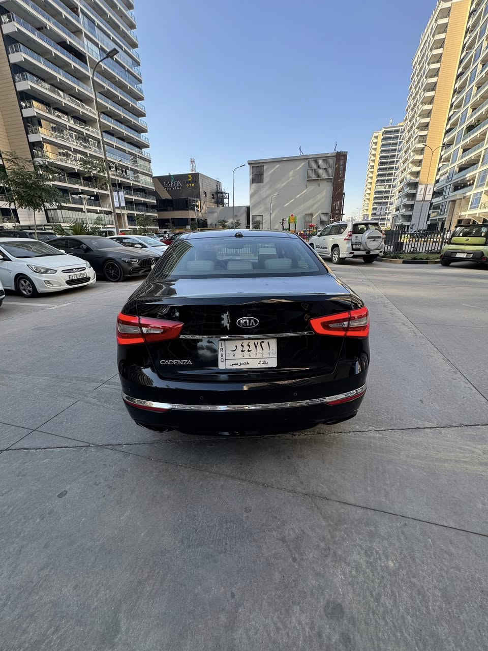 كادنزا 
كيا كدنزا 2014  لون اسود رقم بغداد وارد امريكي sxl فول سيارة مال جناية معتني بيهة على اخر مابيهة ولا شي نقص 

بدون صبغ سيارة كلين تايتل
كلين السيارة بدون صبغ رجاء لحد يقارنهة بل مصبغات

غير متواجد على الفيسبوك 
غير متواجد على ماسنجر
فقط الشراي يتصل على رقم ويشلع عيوني 
مكان السيارة بغداد
155 وبيهة مجال لشراي يشلع عيني

***********
