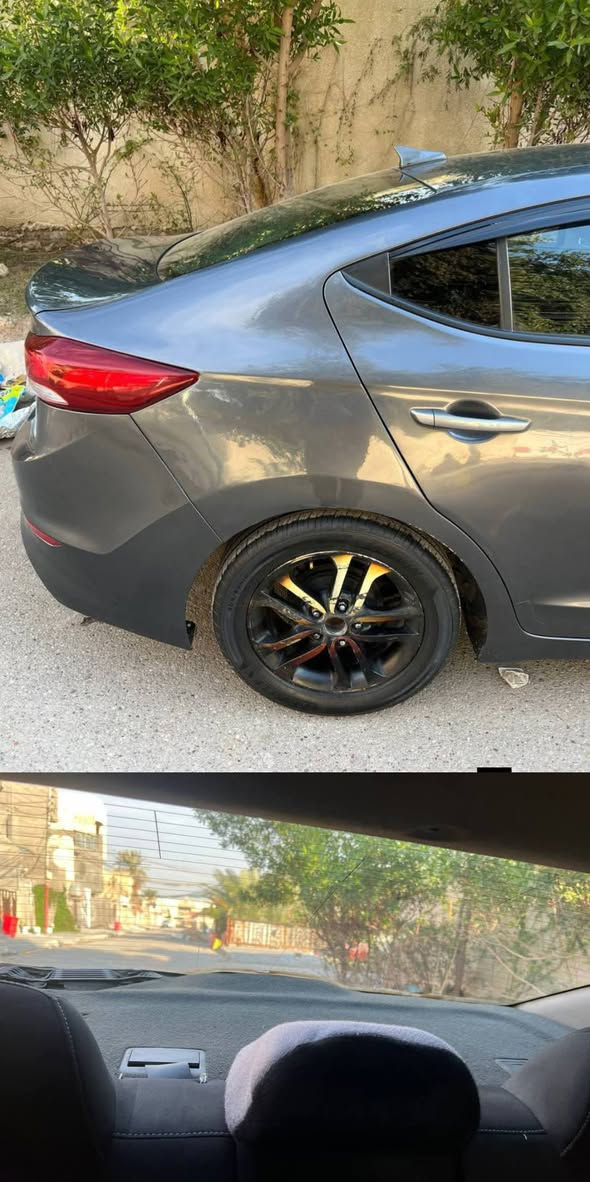 السلام عليكم 
‏النترا 2018  امريكي 
‏رادار تدفئة كشنات وستيرن 
‏ الكير رياضي و عادي وايكو 
‏حادث امريكا بنيد وجاملغ وباب سائق بدون دواخل 
‏حادث العراق حرق التاير الخلفي والجنطة بدون دواخل عدة الدشبول الخلفي جزء بسيط موضح
‏مبدل ظفيرة خلفية كاملة 
‏السعر 110 مجال بسيط 
‏***********  
‏ما متواجد على فيس 
‏تواصل ندزلك صور الصبغ والحادث 
‏مكان السيارة بغداد الحسيني
