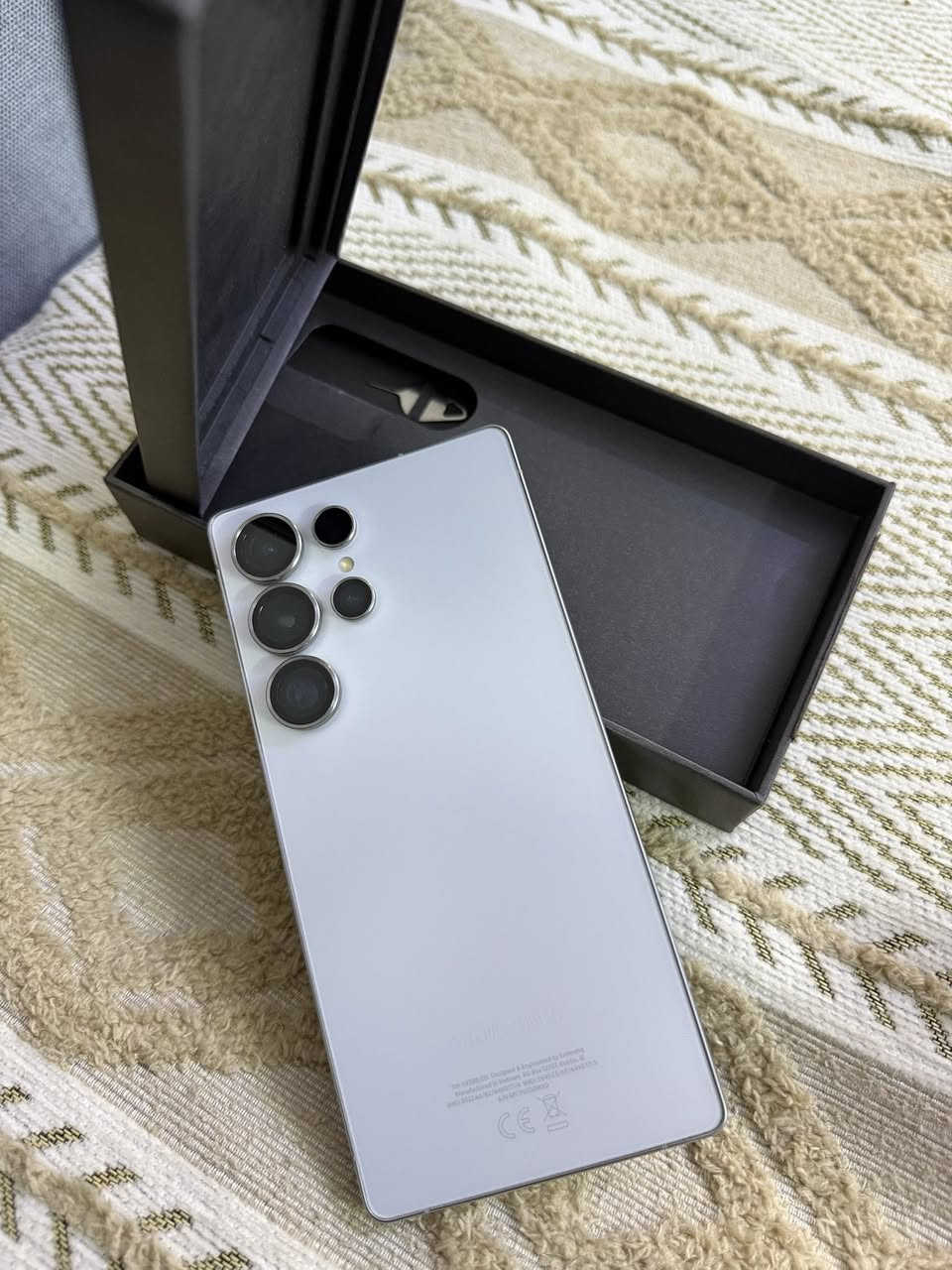 السلام عليكم

ألترا S25 لون تيتانيوم مكفول من الشخط وكالة عين الفهد 🐈‍⬛

ذاكرة 256 ذاكرة عشوائية 12 

كيبل ما مفتوح 

السعر 1225 مجال بسيط 

بغداد 

***********
