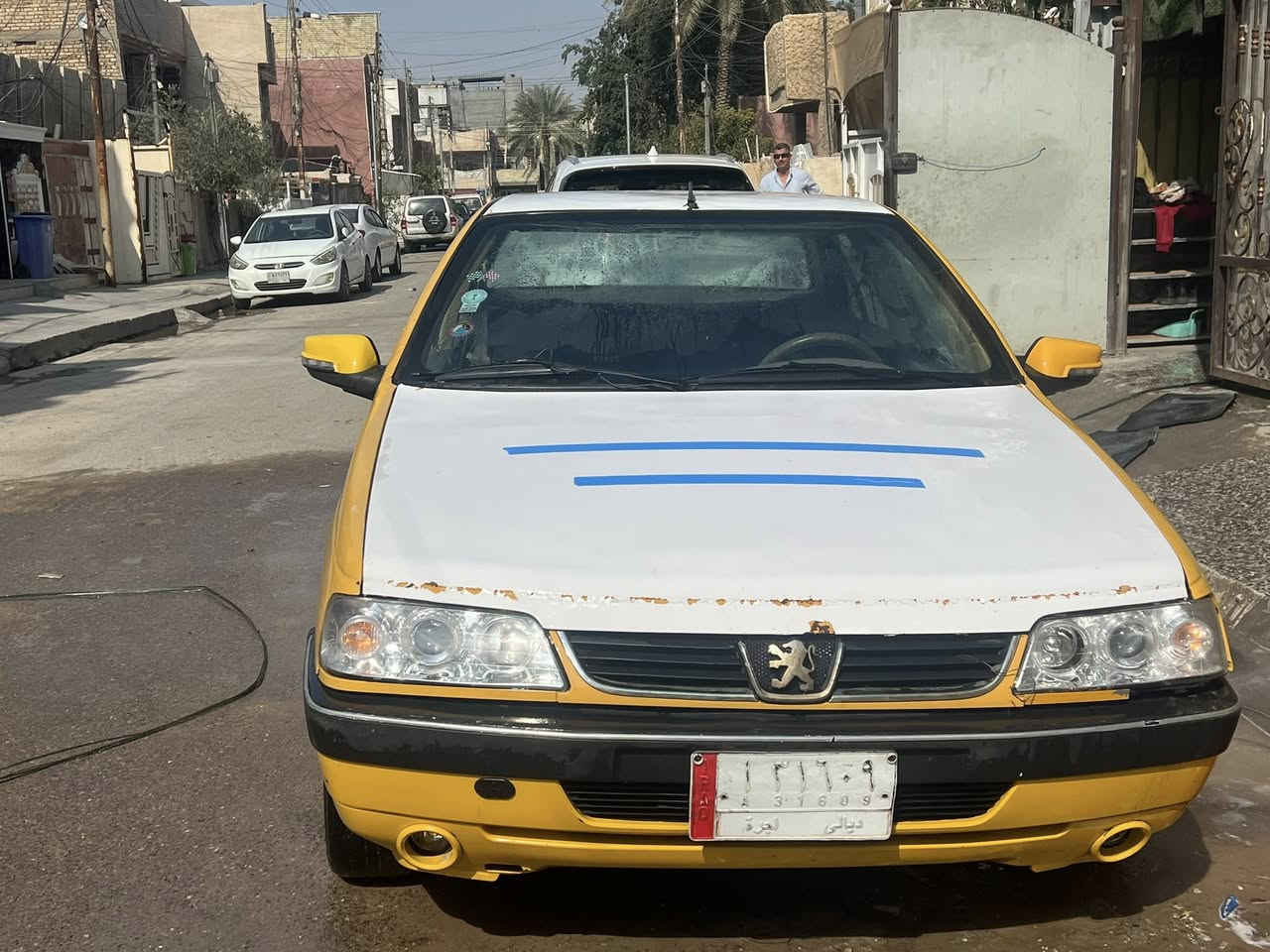 سلام عليكم بيجو الميس ٢٠١٤سياره حلوه وجديده هيئه مصفره غرامات مصفره  كير مكفول محرك بي شويه بخار عنونها بغداد الشعب اتصال ☎️ ***********
