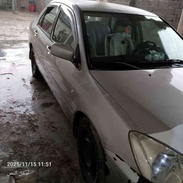 السلام عليكم ورحمه الله وبركاته متاح ميسيبوشي لانسر موديل عشرة خصوصي رقم هزة سنويه  كله جديد السيارة ضررها جامرلغ امامي خلفي وبوب اليم السايق بيهن رش توحيد لون فقط بدون ضرر عارضها 70 وبيها مجال قليل للشراي يتصل وبي خير ويدلل الرقم ***********
