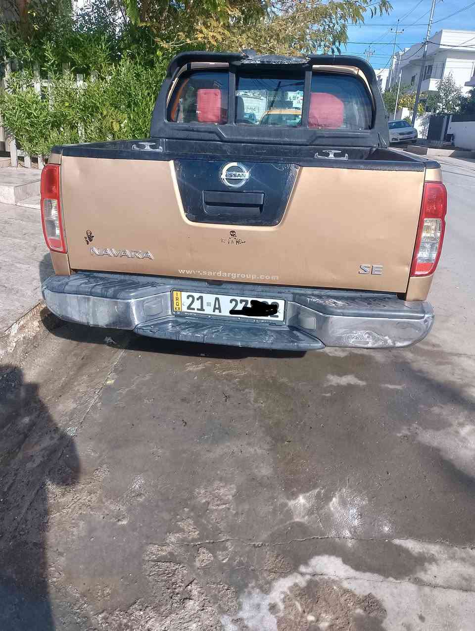 السلام عليكم نيسان نيفارة
مديل 2008 محرك محور 3000 

  مكينة وكير كفالة تبريد شغال ورقة بنزين 

 رقم سليمانية مكان السيارة كركوك

 السعر 81 وبيهة مجال ***********
