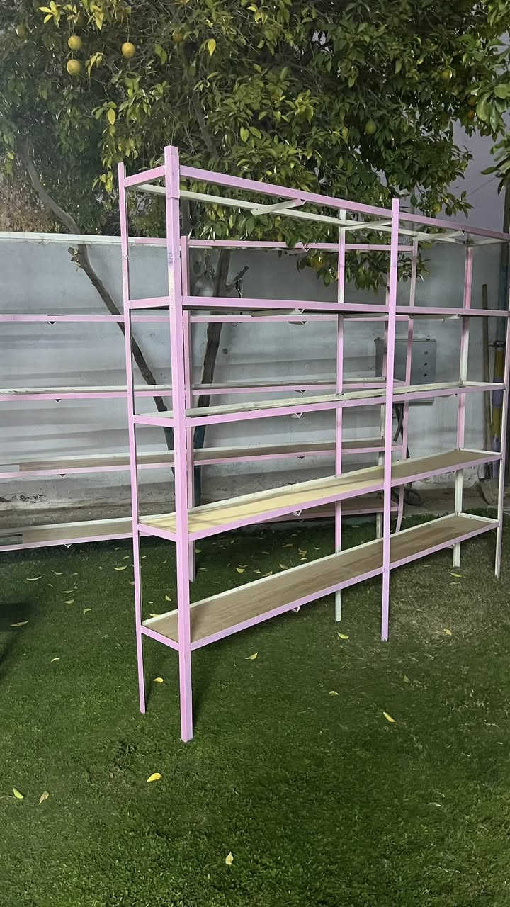 سلام عليكم                                                                  للبيع: رفوف + ميوزه                                                         الاستفسار واتساب :***********                               الهاتف:***********
