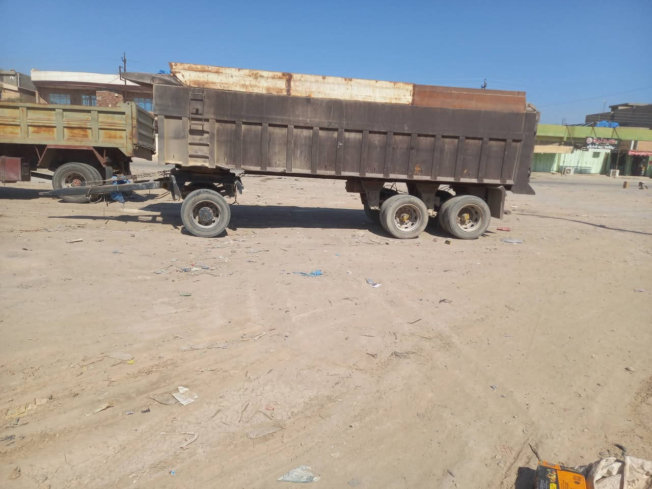 عربانه حدايديه دناكير ثنين 14 مربع واحد برينه الطول ***********/8/السعر دفتر وبيها مجال
