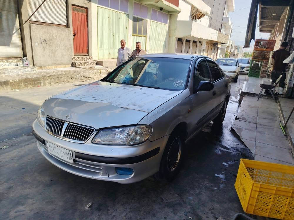 نيسان سه ني ٢٠٠٢ ياباني مه كينه ١٦ گير تؤماتيك ته بريد له سه ر سويچ گيرو مه كينه و ته بريد و ته قه و ره قه و كاره باي  به شه رت سه ياره كه ليزه ري دوبه يه هه مو گياني جائيزه سعري ٤٢ گلاو مه جاليكي برايانه *********** و ***********وه گه ر مشته ريت تيل بكه مه عامه له له كؤمينت ناكريت برا السليمانية, العراق
