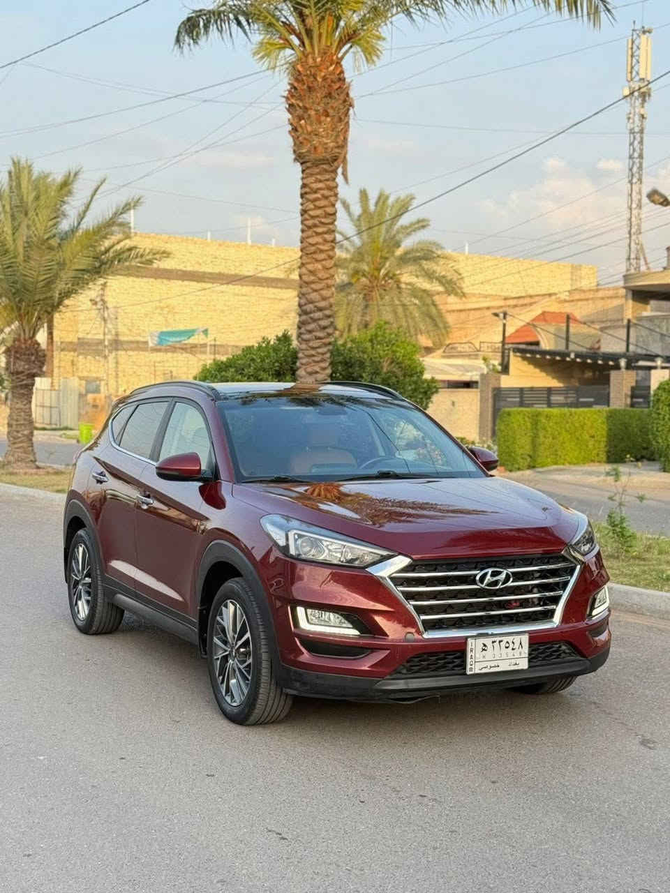 توكسان 2019 خليجي
فوول مواصفات عدا البصمة شركة الكاصد
مكينتها دوش خير من الله رقمها بغداد
السيارة مكفوولة من الصبغ والبارد والتبديل
عدا 4 اصابع بارد 
صدر تبريد جاهزة 
لونها كرزي مميز 
مكانها بغداد/ حي العامل
السعر 180 وبيها مجال
رقمي ***********
***********
