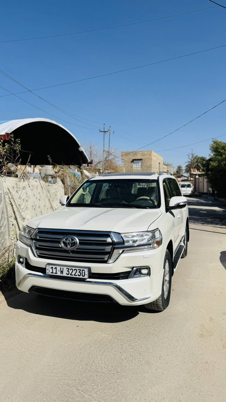 لاندكروز 2016 رقم بغداد بسمي مكفوله كفاله عامه بريم اصل 1/1محرك 6 سلندر مكفوله كفاله عامه عدا بارد بسيط جدا كشنات جلد وكهرباء 8 ايرباك 5 كامرات دفدي شاشه سعر 448 بيها مجال ***********
