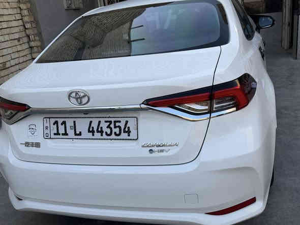 السلام عليكم
كورلا 2024 هايبرد شكل خليجي 

فول مواصفات 

جلد اسود بلادي مدوشمة دوسمة كاملة كنتاره

فتحه 

تبريد قطعتين 

لايت زنون  

بلوجكتر زنون

تحكم استيرن كروس سرعه

رادار امامي 

5 ويل كب 

محرك 1800 

ماشيه 24 الف 

السعر 140 ورقه  

رقم بغداد دولي جديد 

مكان سياره بغداد حي اور

***********
